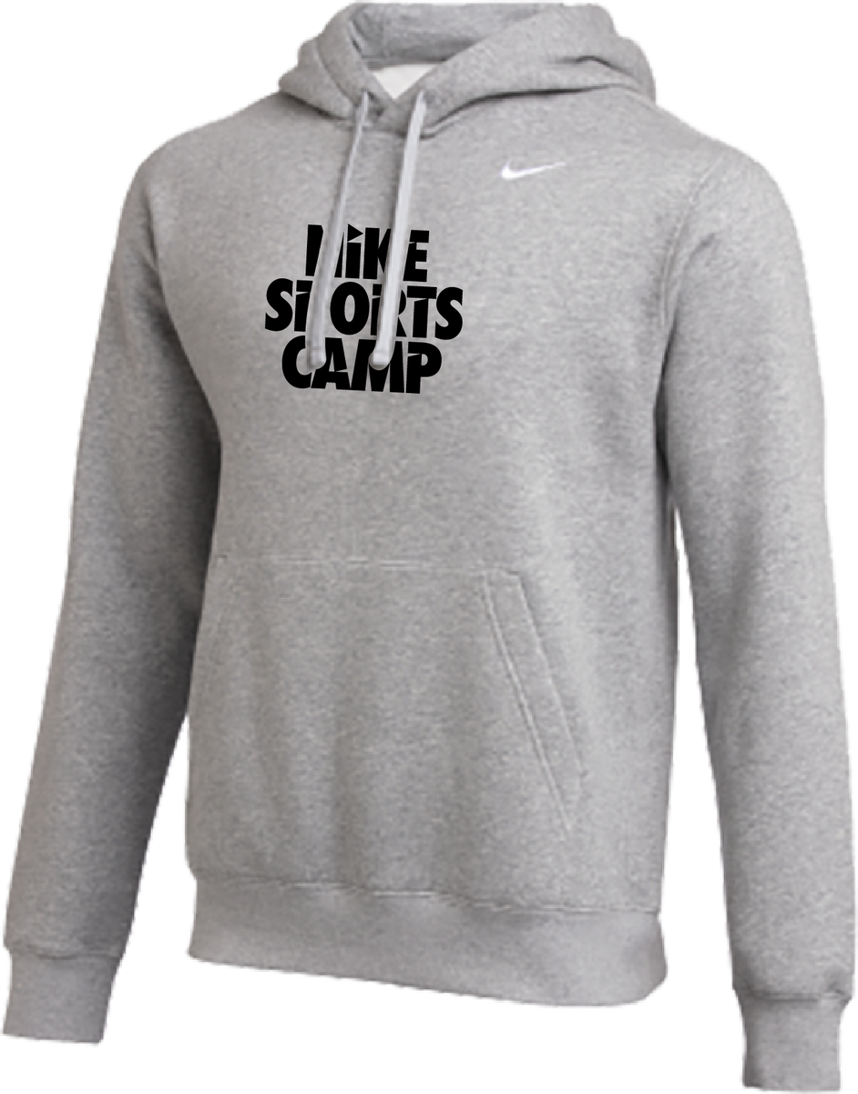 Nike Sports Camps Club Fleece Pullover Hoodie - Heather Grey – US