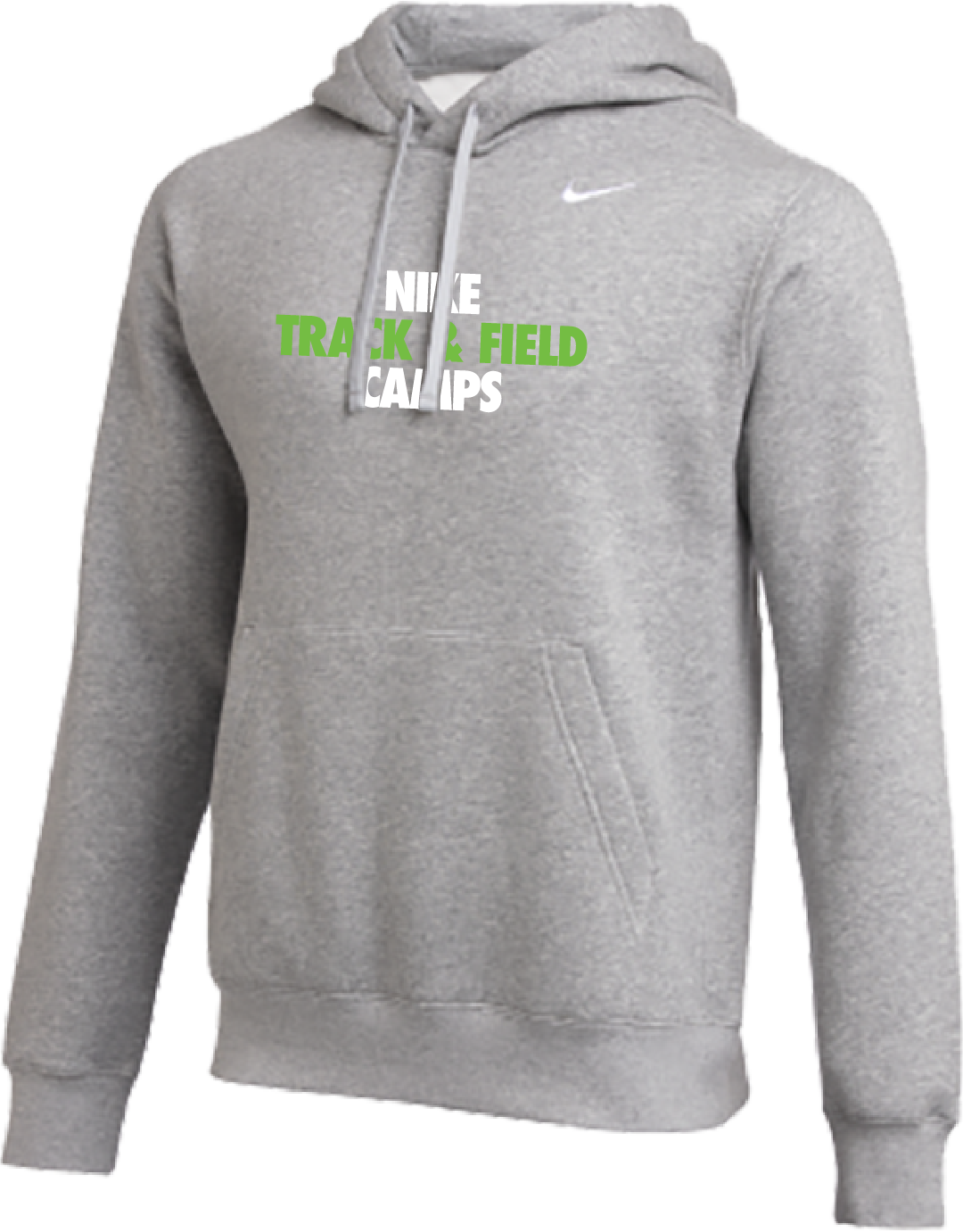Nike Track Field Camps Club Fleece Pullover Hoodie Heather