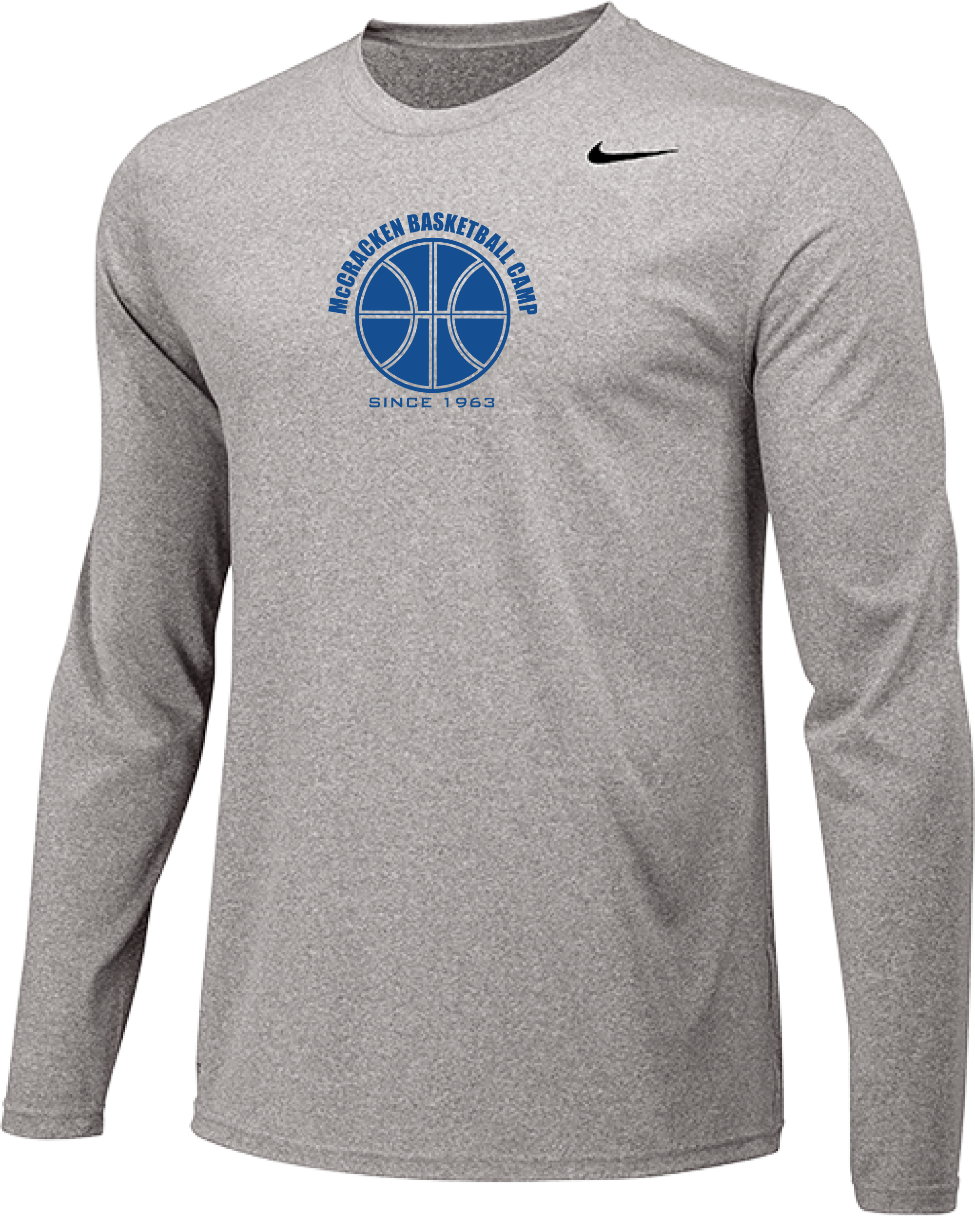 McCracken Basketball Camp Dri-Fit Shooter Shirt - Carbon Heather – US ...